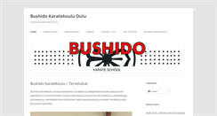 Desktop Screenshot of bushido.fi