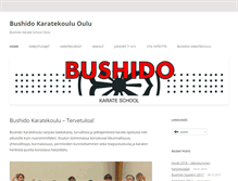 Tablet Screenshot of bushido.fi