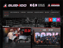 Tablet Screenshot of bushido.lt