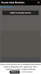 Mobile Screenshot of bushido.hr