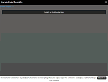 Tablet Screenshot of bushido.hr